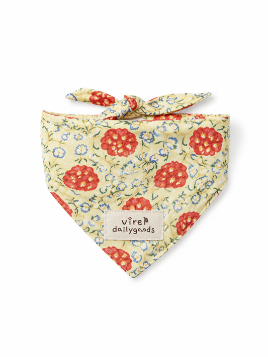 VintagePaw Plaid Triangle Scarf